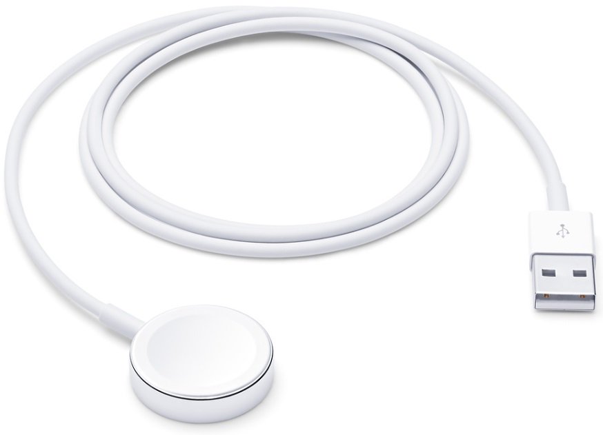 Кабель Apple Watch Magnetic Charging Cable белый купить,23351