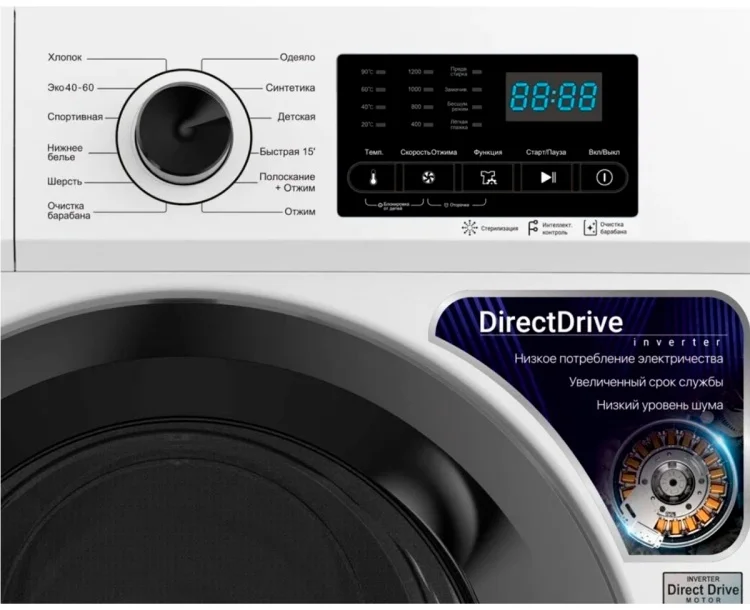 Стиральная машина Willmark WMF-6021LG белая