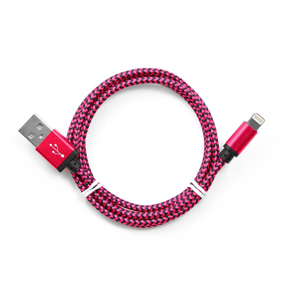 Кабель Cablexpert CC-ApUSB2pe1m 1м розовый купить,NaN