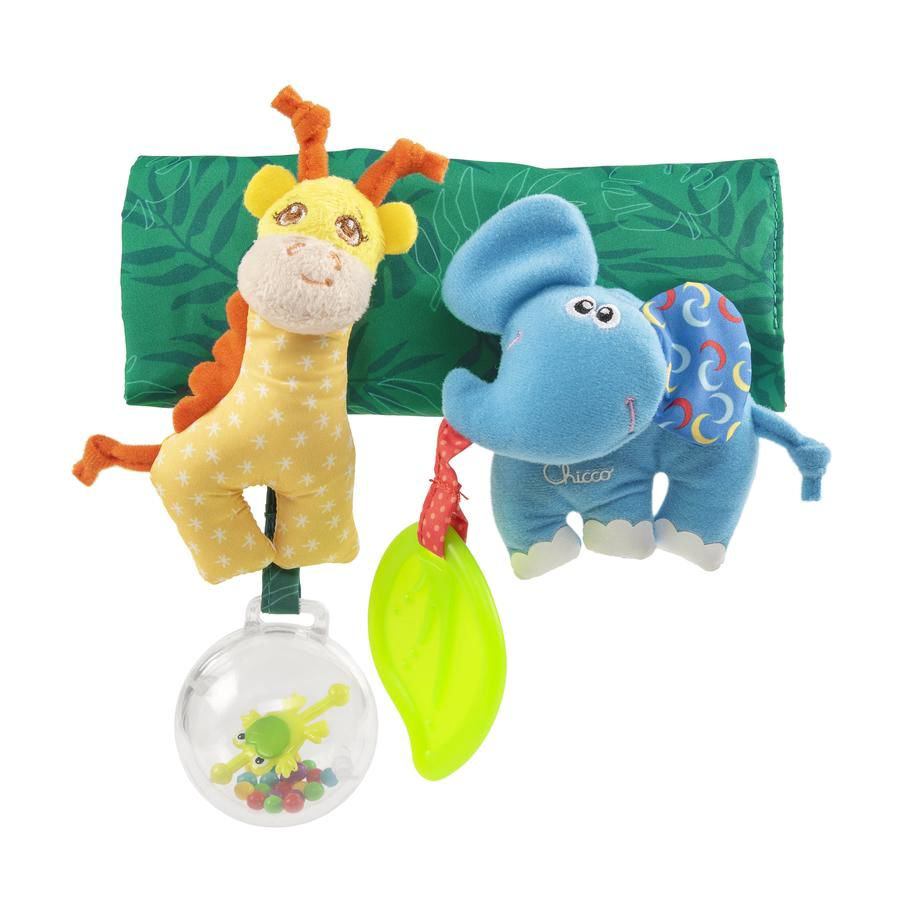 Игрушка на коляску Chicco Жираф и Слоник  купить,NaN