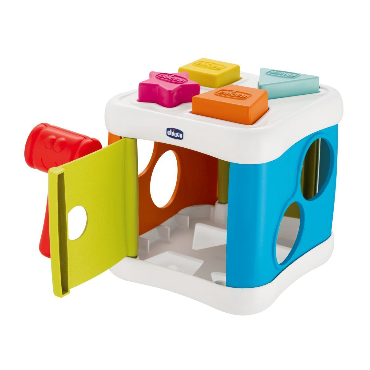  Игрушка развивающая сортер Chicco 2 в 1 Кубик  купить,NaN
