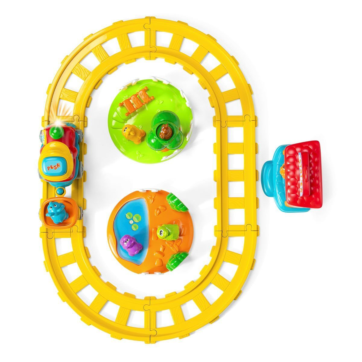 Игрушка музыкальная Chicco Поезд приключений ABC  купить,NaN