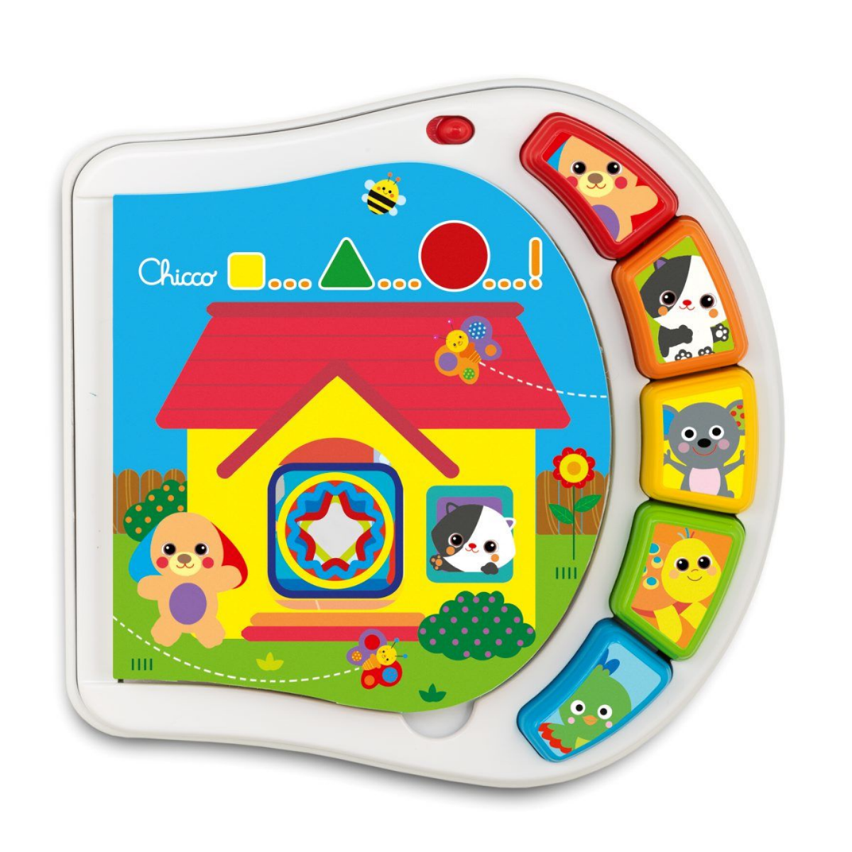 Игрушка книжка Chicco Домик для щенка  купить,NaN
