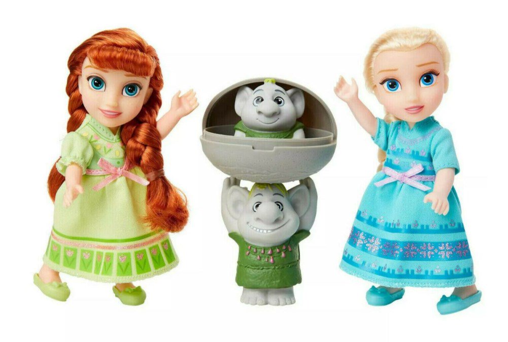 Игровой набор Jakks Pacific Frozen Игры с Троллем 3 фигурки 205274 купить,NaN