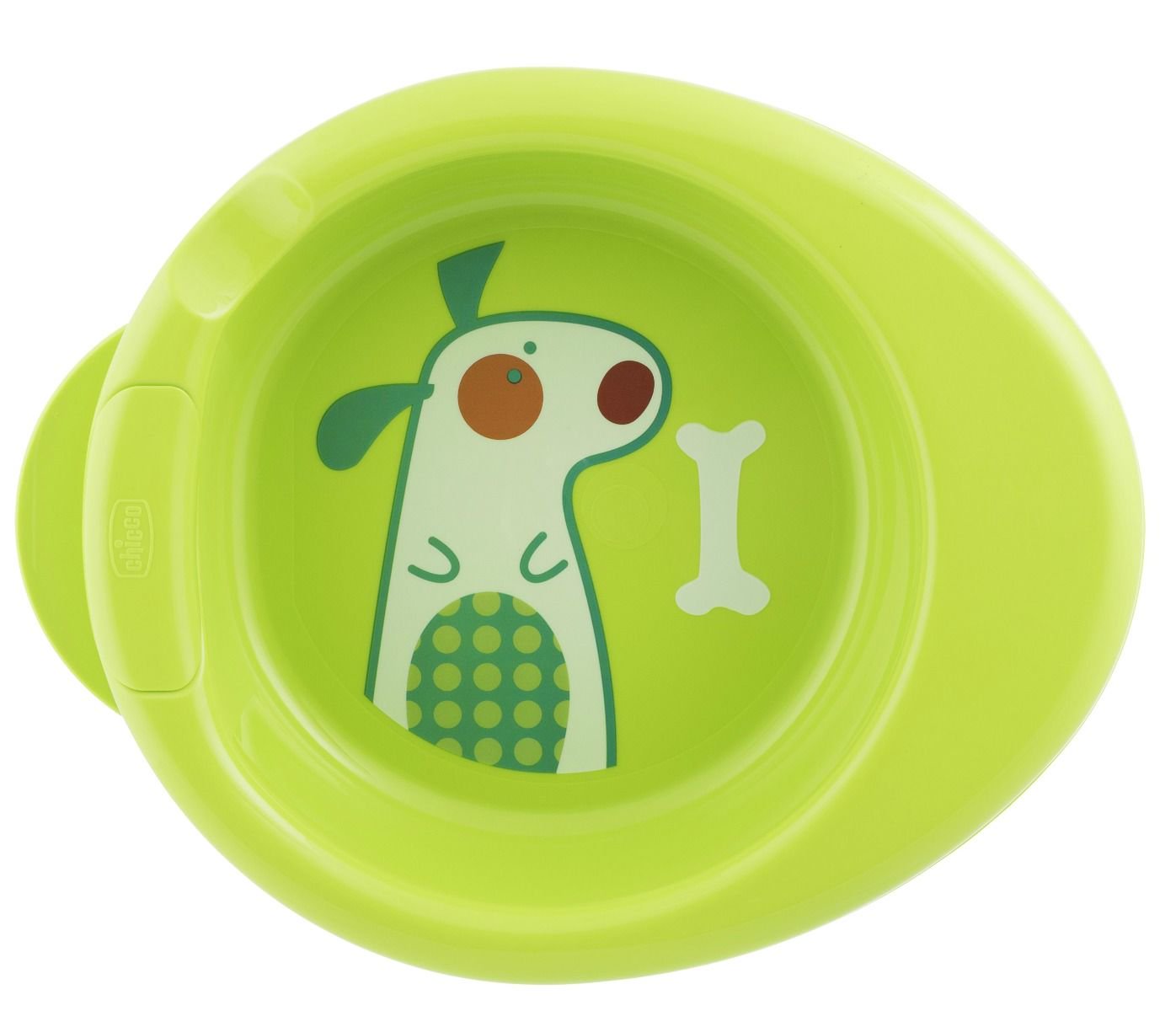 Тарелка Chicco Stay Warm 6м+ зеленая купить,NaN