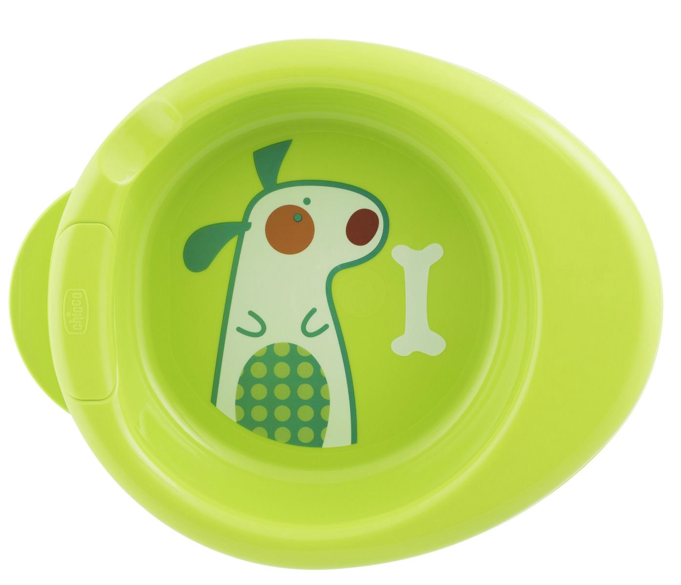 Тарелка Chicco Stay Warm 6м+ зеленая купить,NaN