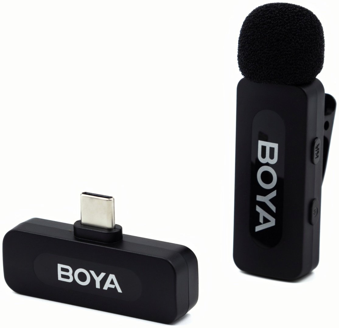 Микрофон Boya BY-V10 (V2.0) черный купить,NaN