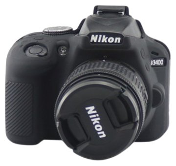 Чехол MAMEN for Nikon D3300/D3400 Black черный купить,NaN