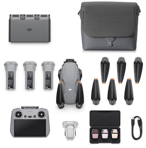 Дрон DJI Air 3S Fly More Combo (RC-2) серый