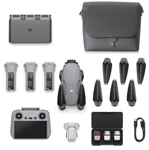 Дрон DJI Air 3S Fly More Combo (RC-2) серый купить,NaN