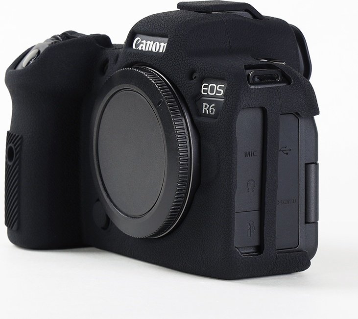 Чехол MAMEN for Canon EOS R6/R6II Black черный купить,NaN
