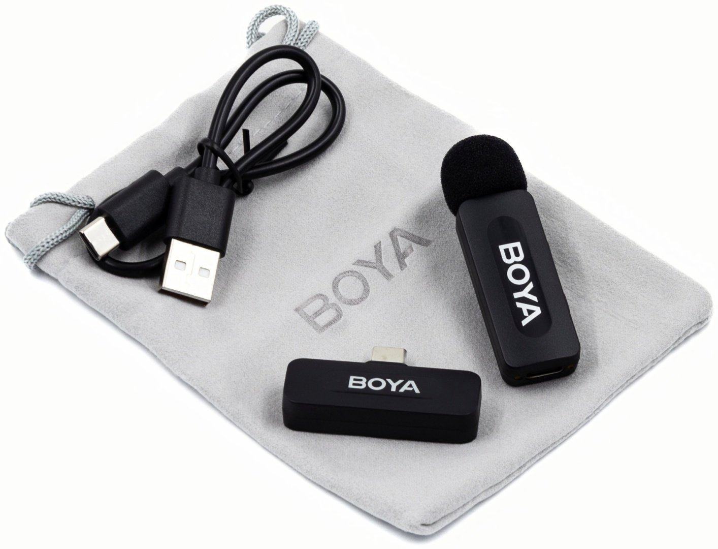 Микрофон Boya BY-V10 (V2.0) черный купить,NaN