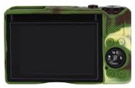 Чехол MAMEN для Canon PowerShot G7X Mark III зеленый купить,NaN