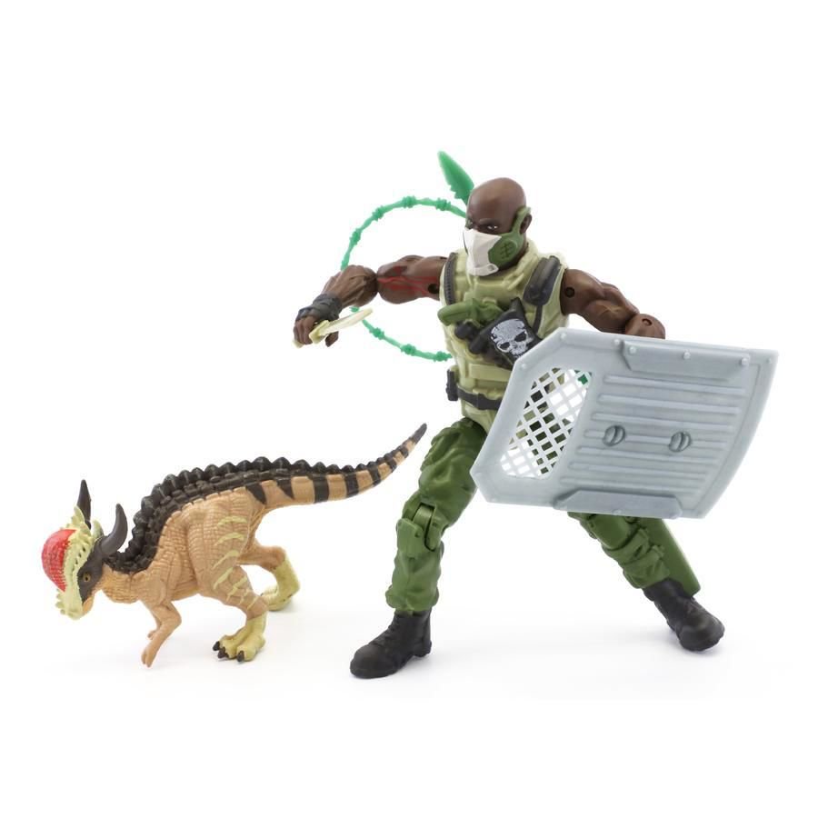 Фигурка Lanard Corps Jurassic Clash Охотник 9см купить,NaN