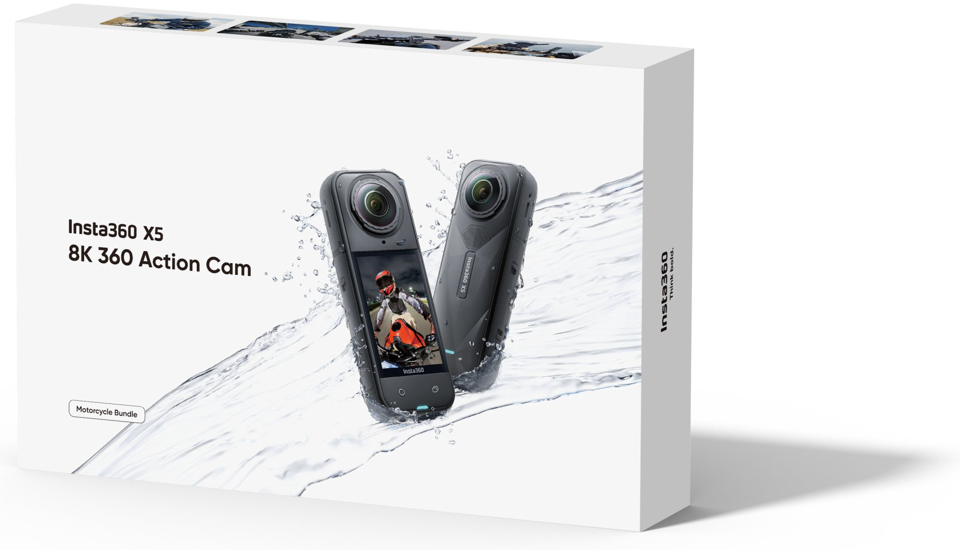 Экшн-камера Insta360 X5 Motorcycle Bundle купить,NaN