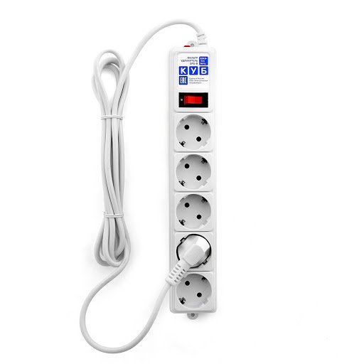 Сетевой фильтр Power Cube SPG-B-10-White 3м белый