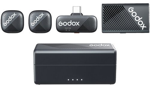Микрофон Godox Godox Cube-C Combo Kit2 Type-C черный купить,NaN