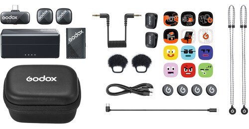 Микрофон Godox Godox Cube-C Combo Kit2 Type-C черный купить,NaN