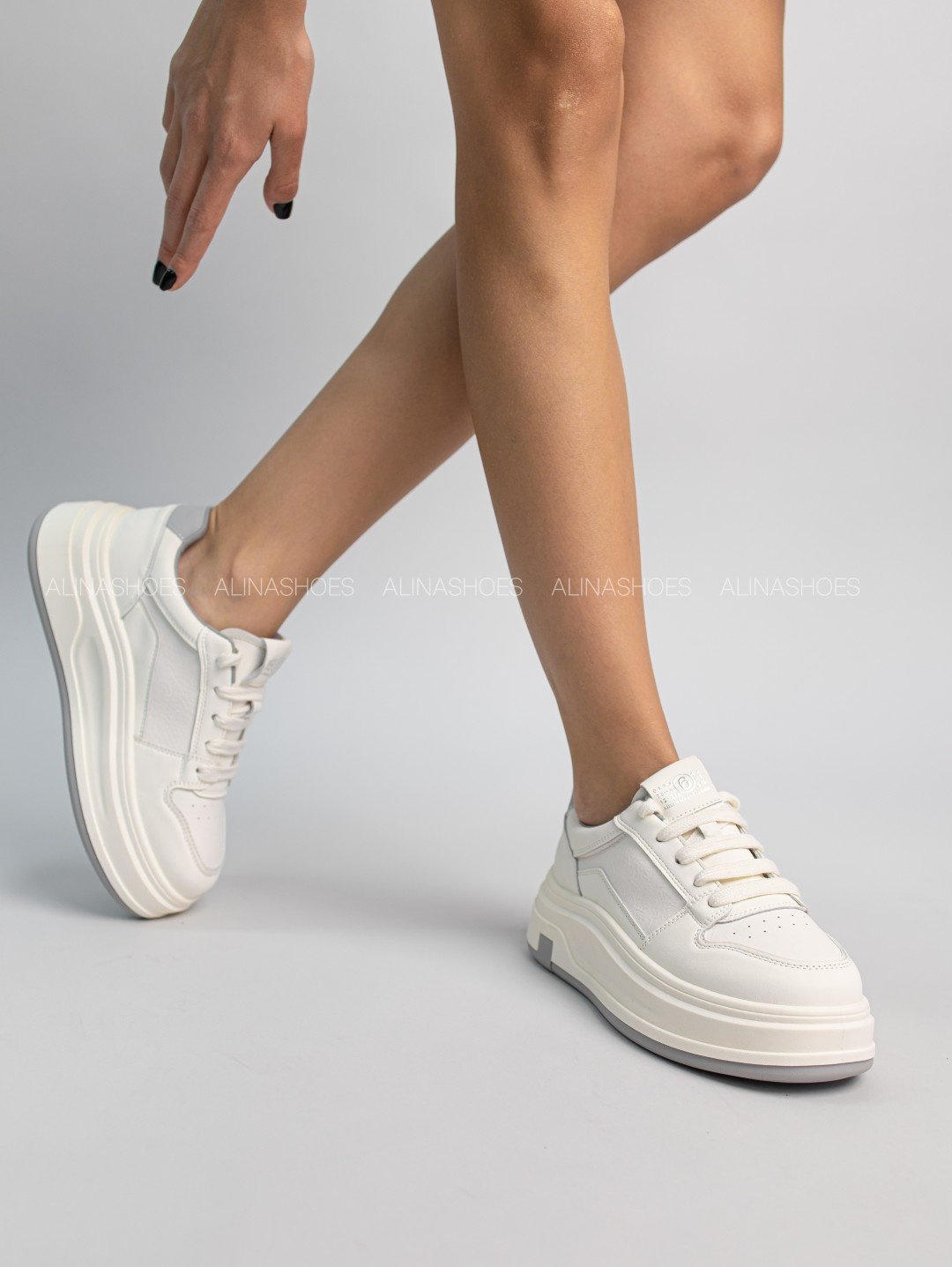 Кроссовки alinashoes серый купить,NaN