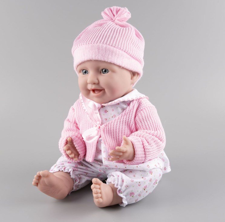 Кукла-пупс Kaifan Toys в розовой шапочке 66845A 40см купить,NaN