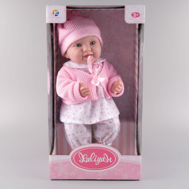 Кукла-пупс Kaifan Toys в розовой шапочке 66845A 40см купить,NaN