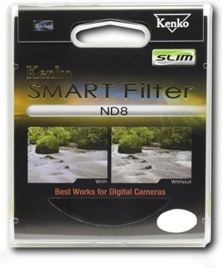 Светофильтр Kenko ND8 Slim 58 мм черный купить,NaN