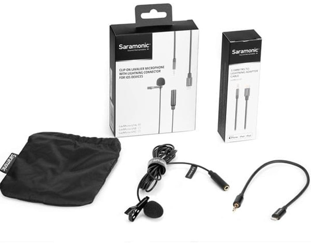 Микрофон Saramonic \LavMicro U1A черный купить,NaN