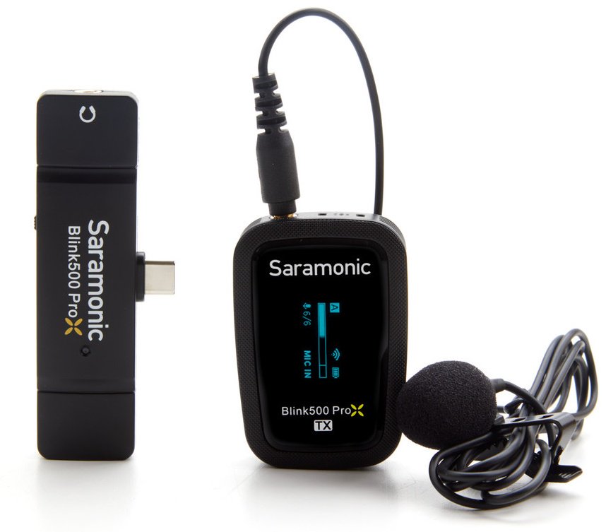 Микрофон Saramonic Blink500 ProX B5 черный купить,NaN