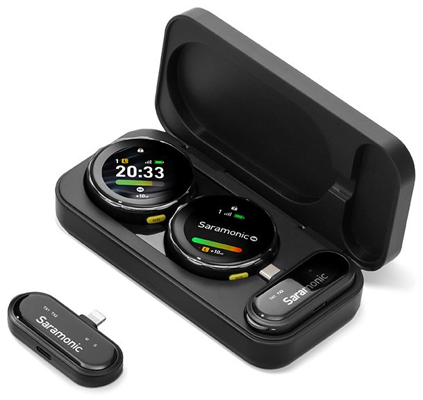 Микрофон Saramonic BlinkMe U2 черный купить,NaN