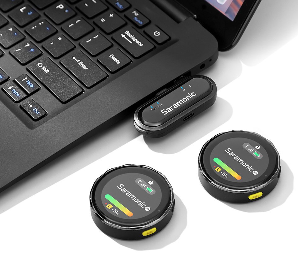 Микрофон Saramonic BlinkMe U2 черный купить,NaN