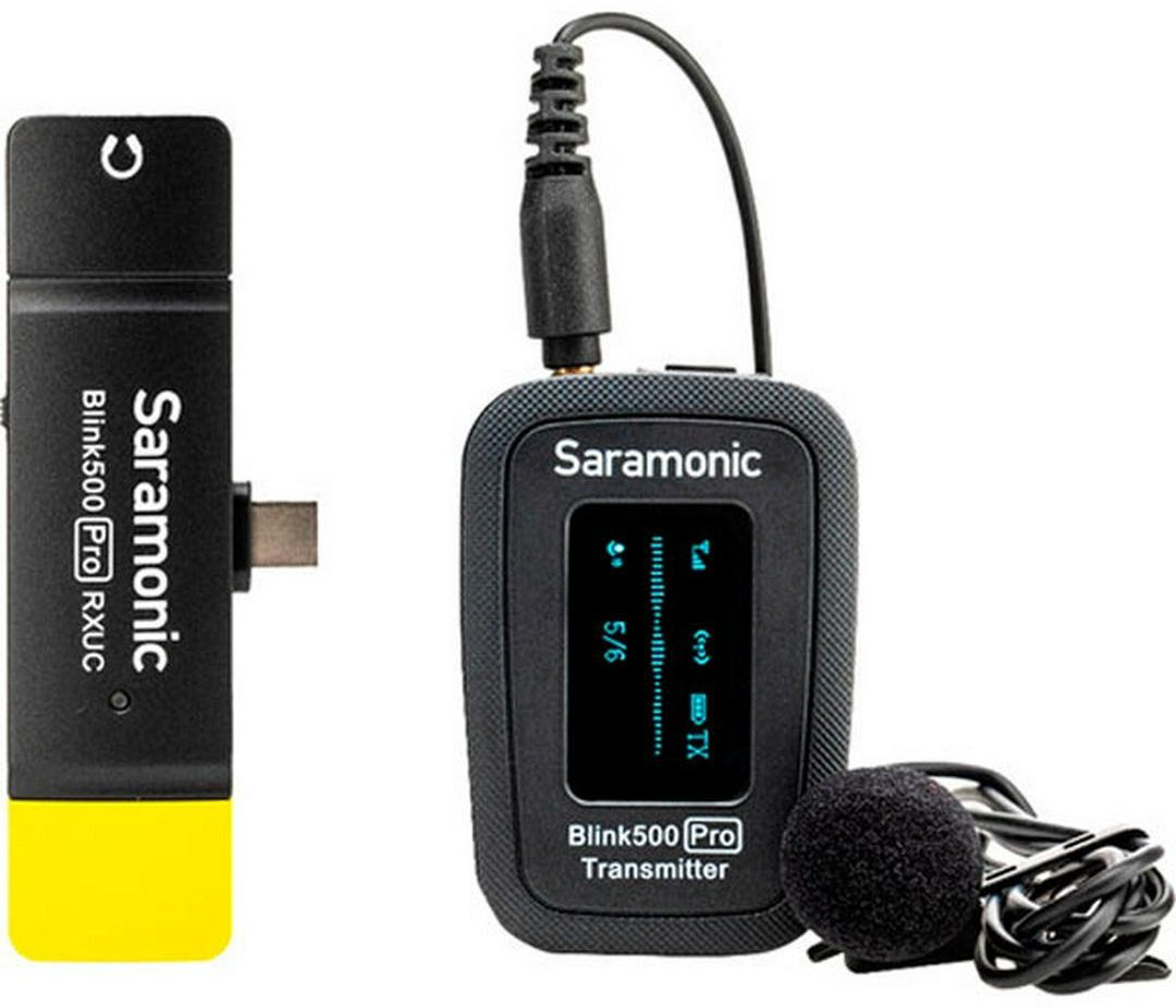 Микрофон Saramonic Blink500 Pro B5(TX+RX) черный купить,NaN