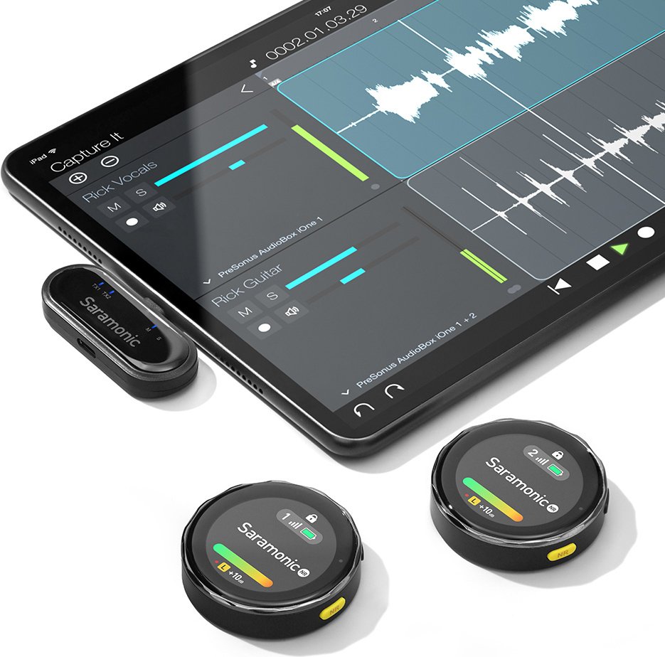 Микрофон Saramonic BlinkMe U2 черный купить,NaN