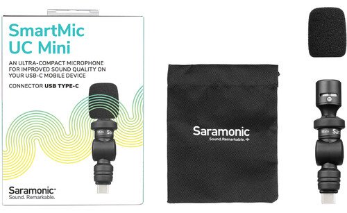 Микрофон Saramonic SmartMic UC Mini черный купить,NaN