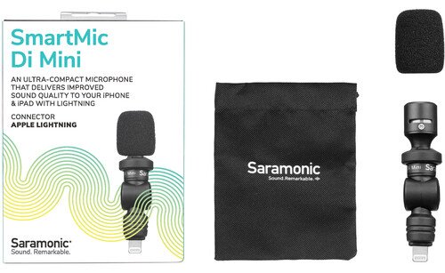 Микрофон Saramonic SmartMic Di Mini черный купить,NaN