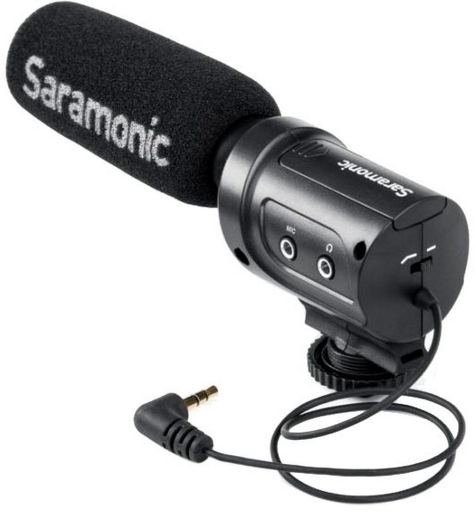Микрофон Saramonic SR-M3 черный купить,NaN