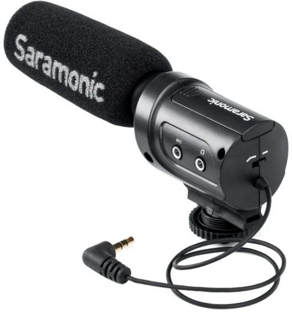 Микрофон Saramonic SR-M3 черный купить,NaN