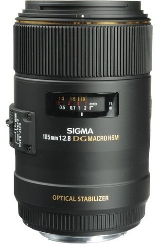 Объектив Sigma 105mm f/2.8 EX DG OS HSM Macro Canon купить,NaN