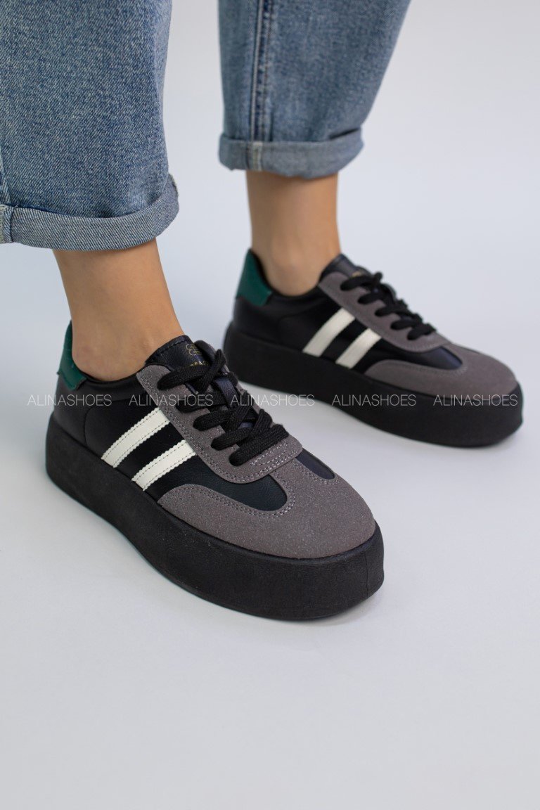 Кроссовки alinashoes графит купить,NaN