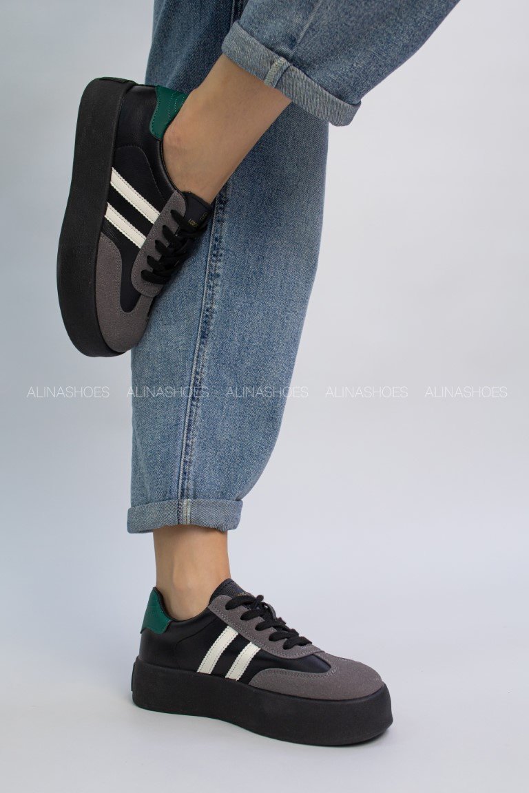 Кроссовки alinashoes графит купить,NaN