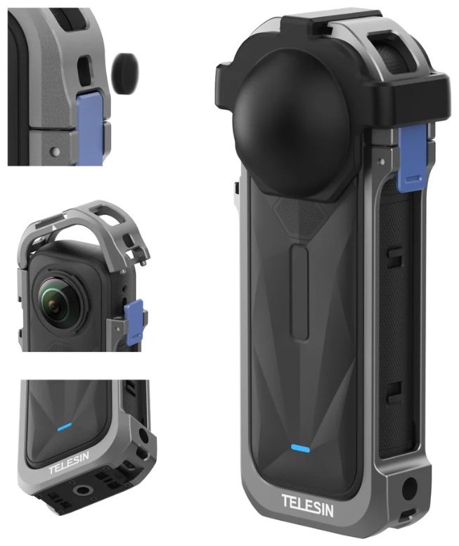 Защитный бокс Telesin S6-FMS-19-TIS для Insta360 X4 купить,NaN