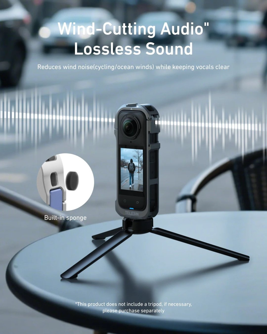 Защитный бокс Telesin S6-FMS-19-TIS для Insta360 X4 купить,NaN