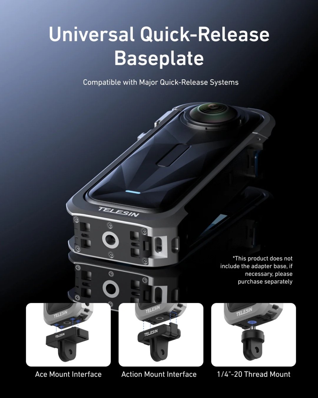 Защитный бокс Telesin S6-FMS-19-TIS для Insta360 X4 купить,NaN