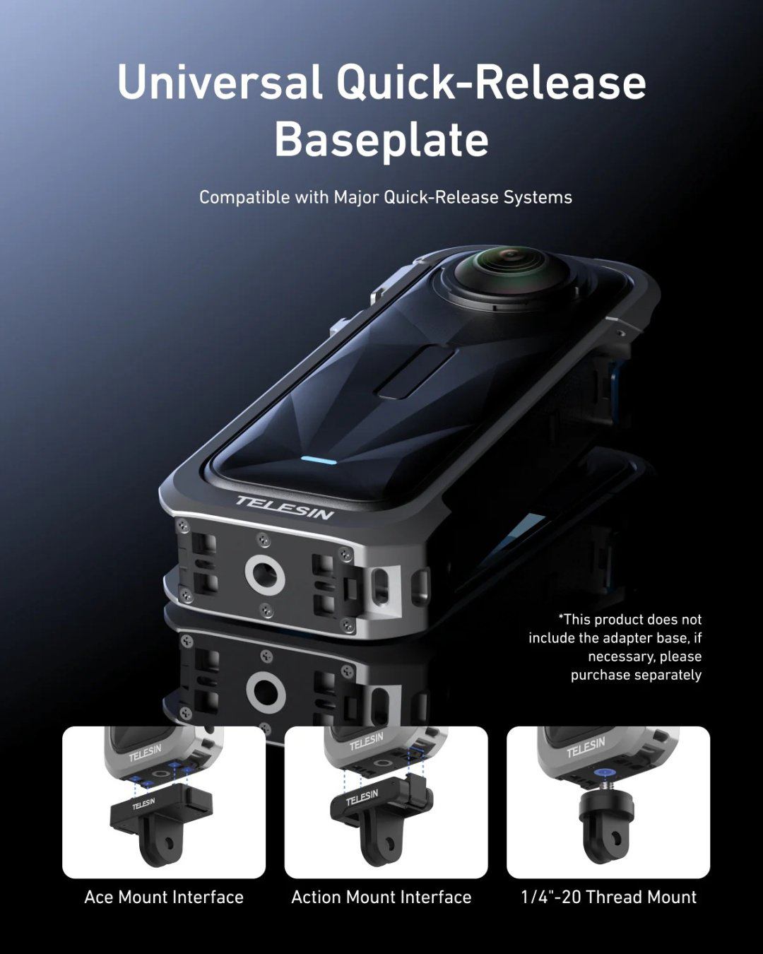 Защитный бокс Telesin S6-FMS-19-TIS для Insta360 X4 купить,NaN
