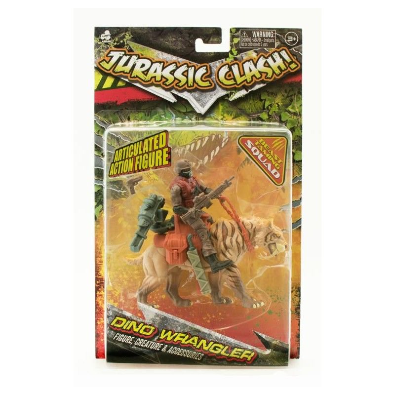 Фигурка Lanard Corps Jurassic Clash Наездник купить,NaN