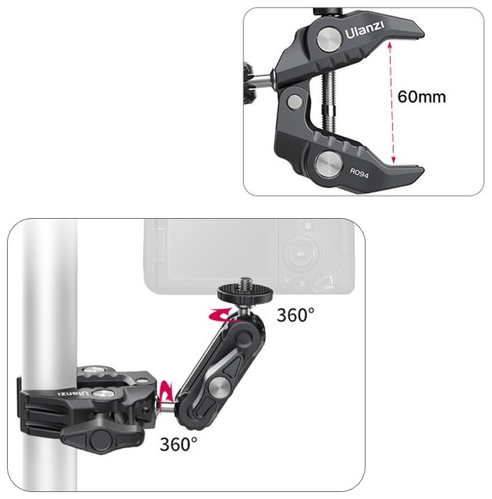 Крепление Ulanzi R094 clamp купить,NaN