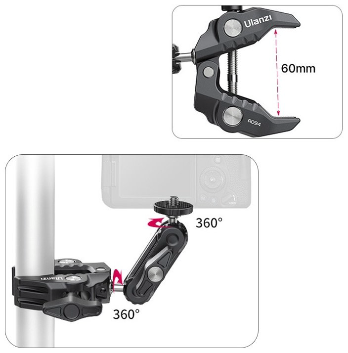 Крепление Ulanzi R094 clamp купить,NaN