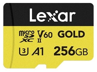 Карта памяти Lexar microSDXC Professional GOLD LMSGOLD256G-BNNNG 256 Гб купить,NaN