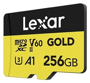 Карта памяти Lexar microSDXC Professional GOLD LMSGOLD256G-BNNNG 256 Гб купить,NaN