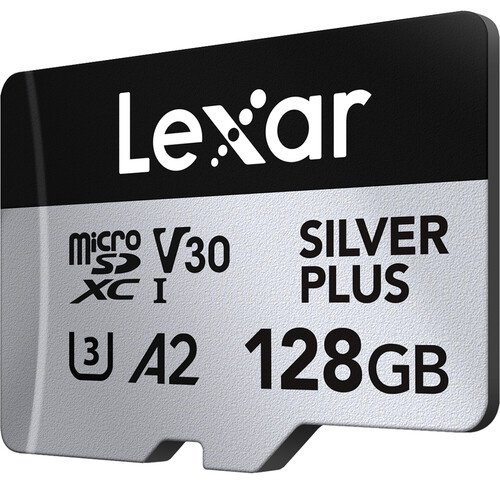 Карта памяти Lexar Professional Silver Plus UHS-I V30 LMSSIPL128G-BNANU 128 Гб купить,NaN