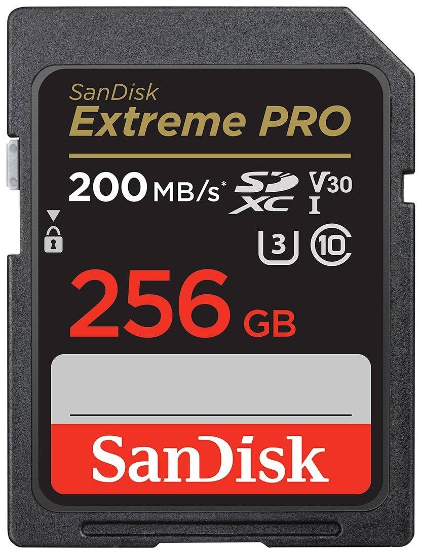 Карта памяти SanDisk Extreme Pro UHS-I V30 SDSDXXD-256-GN4IN 256 Гб купить,NaN